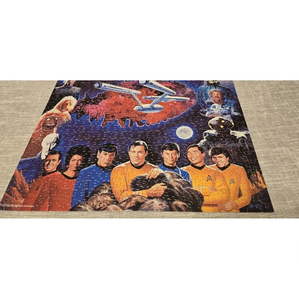 Star Trek Jigsaw Puzzle‎ FX Schmid 600 Piece Exquisit 1993 Paramount #90041